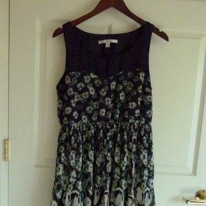 Blue Floral Dress Sz.14